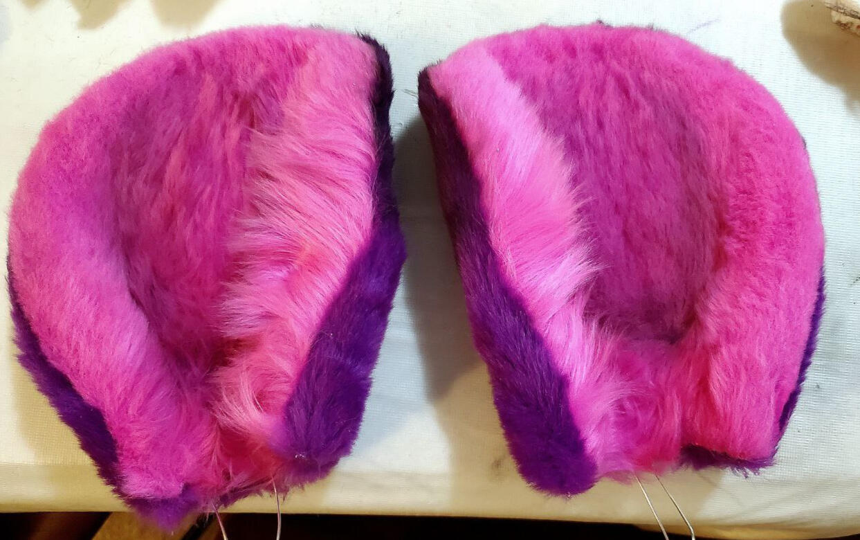 Sewn Hyena Ears(Front)